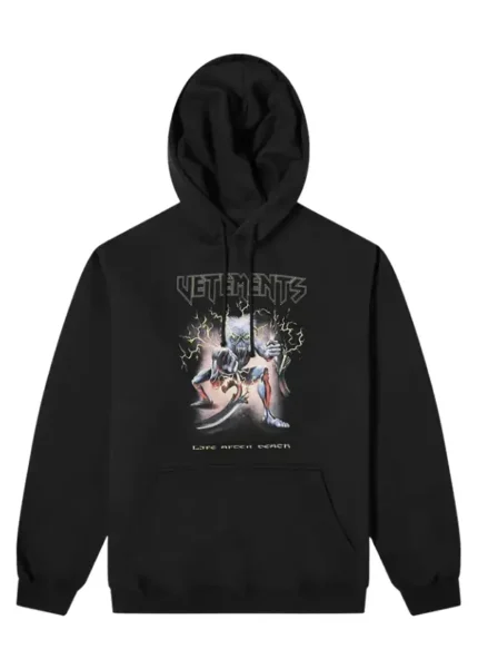 Vetements Ecstasy Heavy Metal Hoodie 'Black' (1)