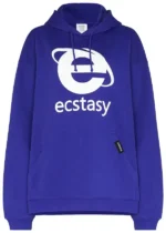 Vetements Ecstasy Oversized Hoodie 'Blue' (1)