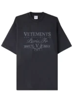 Vetements Ecstasy Paris Logo Shirt 'Black' (2)