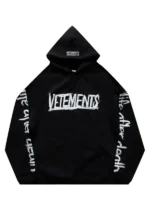 Vetements Ecstasy World Tour Hoodie 'BlackWhite' (1)