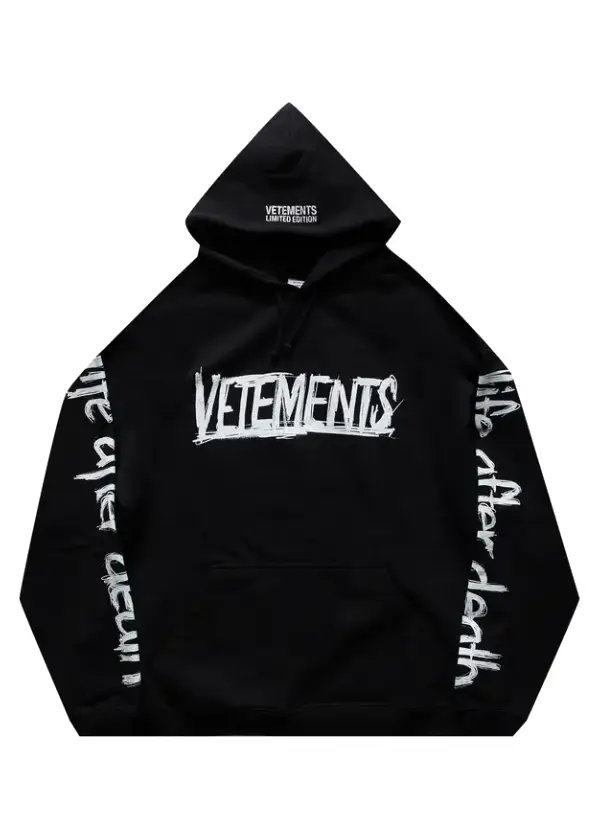 Vetements Ecstasy World Tour Hoodie 'BlackWhite' (1) Vetements Ecstasy World Tour Hoodie 'BlackWhite' (1)